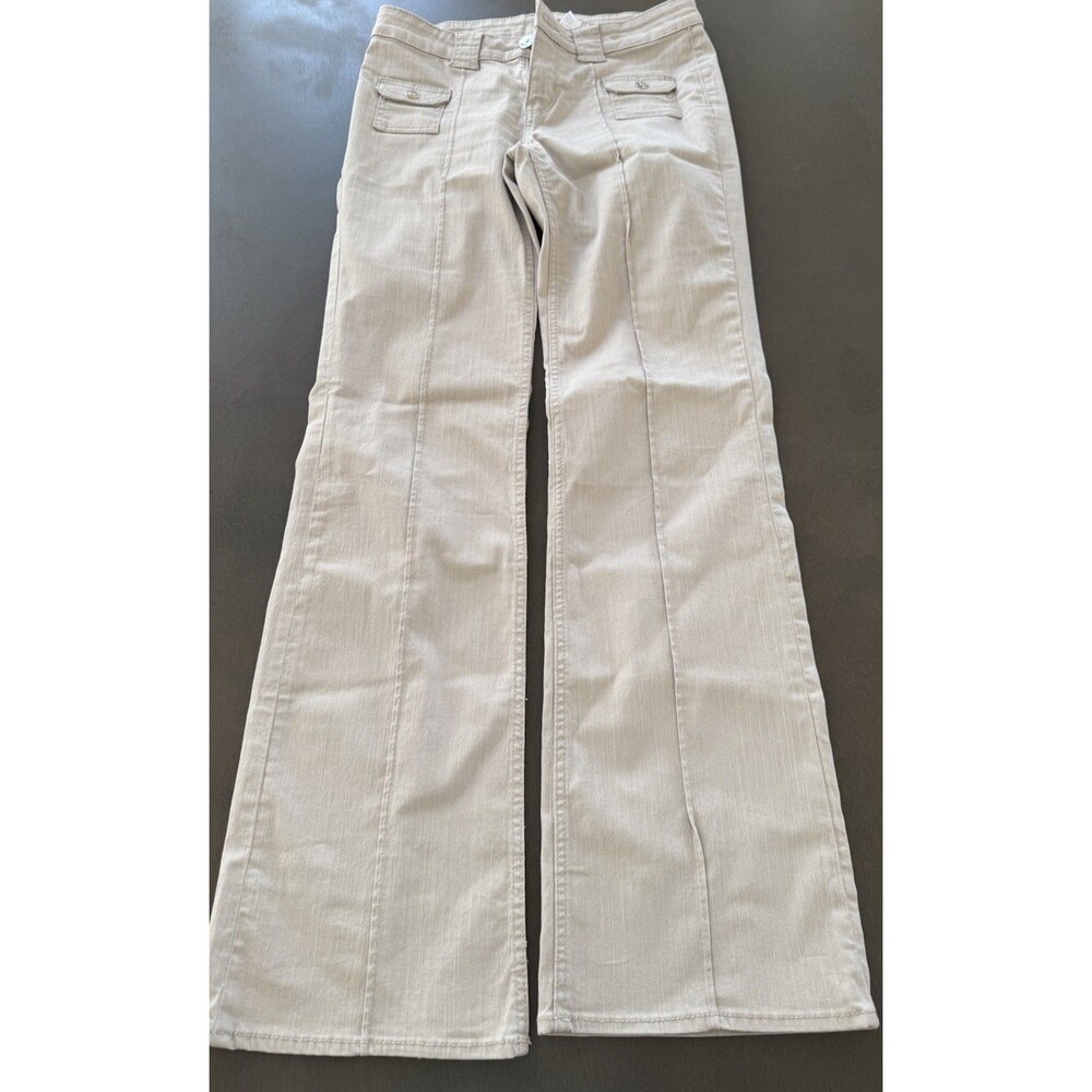 Divided Jeans H&M Womens Tan champagne Straight cut Stretch pants US 6/EUR 38